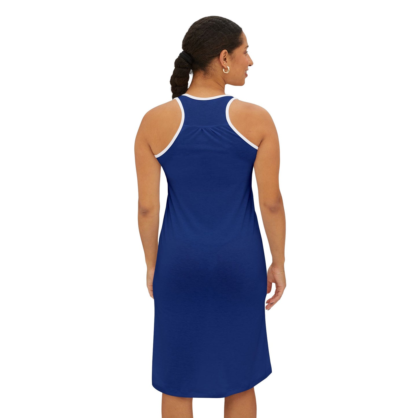 Casual Women's Ruse Clues Racerback Dress - Fun Summer Wear, Beach Day, Vacation Outfit, Gift for Her, Everyday Comfort