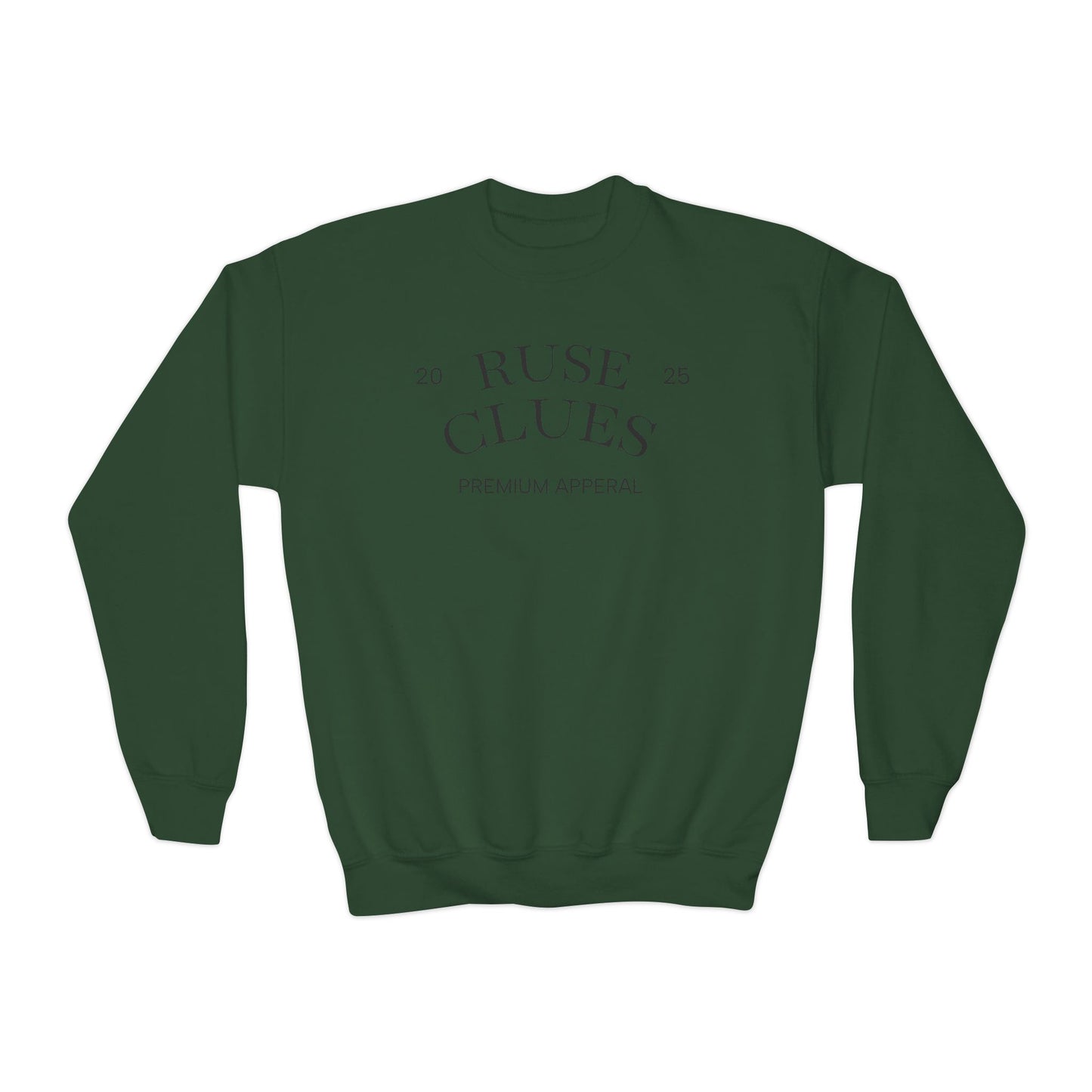 Youth Crewneck Ruse Clues Sweatshirt