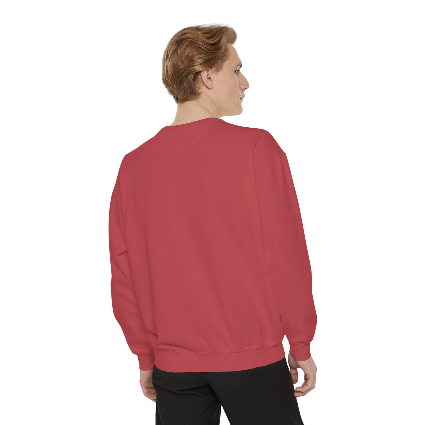 Unisex Garment-Dyed Ruse Clues Sweatshirt - Cozy, Trendy, Perfect for Everyday Wear, Gift for Friends and Family, Great for Fall and Winter