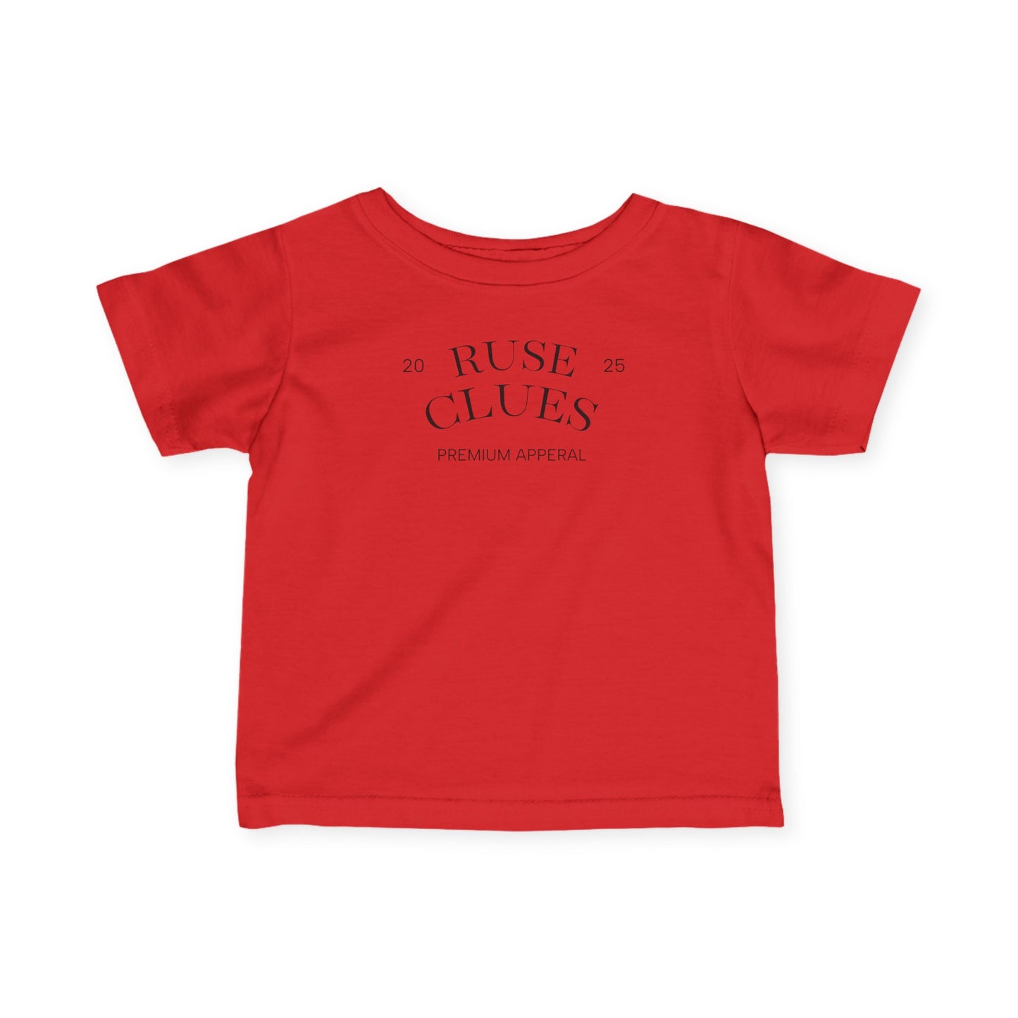Infant Fine Jersey Tee - Ruse Clues, Cute Baby Shirt, Toddler Outfit, Gift for New Parents, Baby Shower Essential, Toddler Clothing